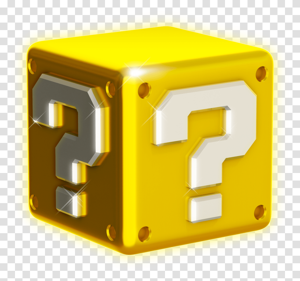 Super Mario Item Box, Rubix Cube, Mailbox, Letterbox Transparent Png
