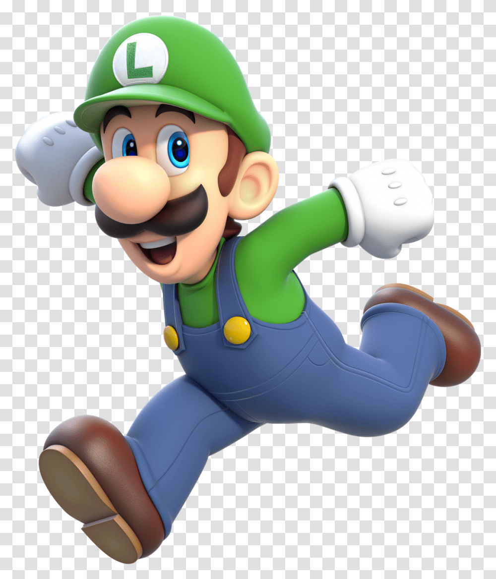 Super Mario Jumping Image Luigi Mario 3d World, Toy Transparent Png
