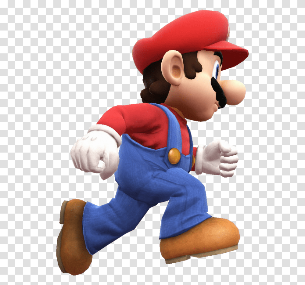 Super Mario Jumping Image Mario Hd, Figurine, Person, Human Transparent Png