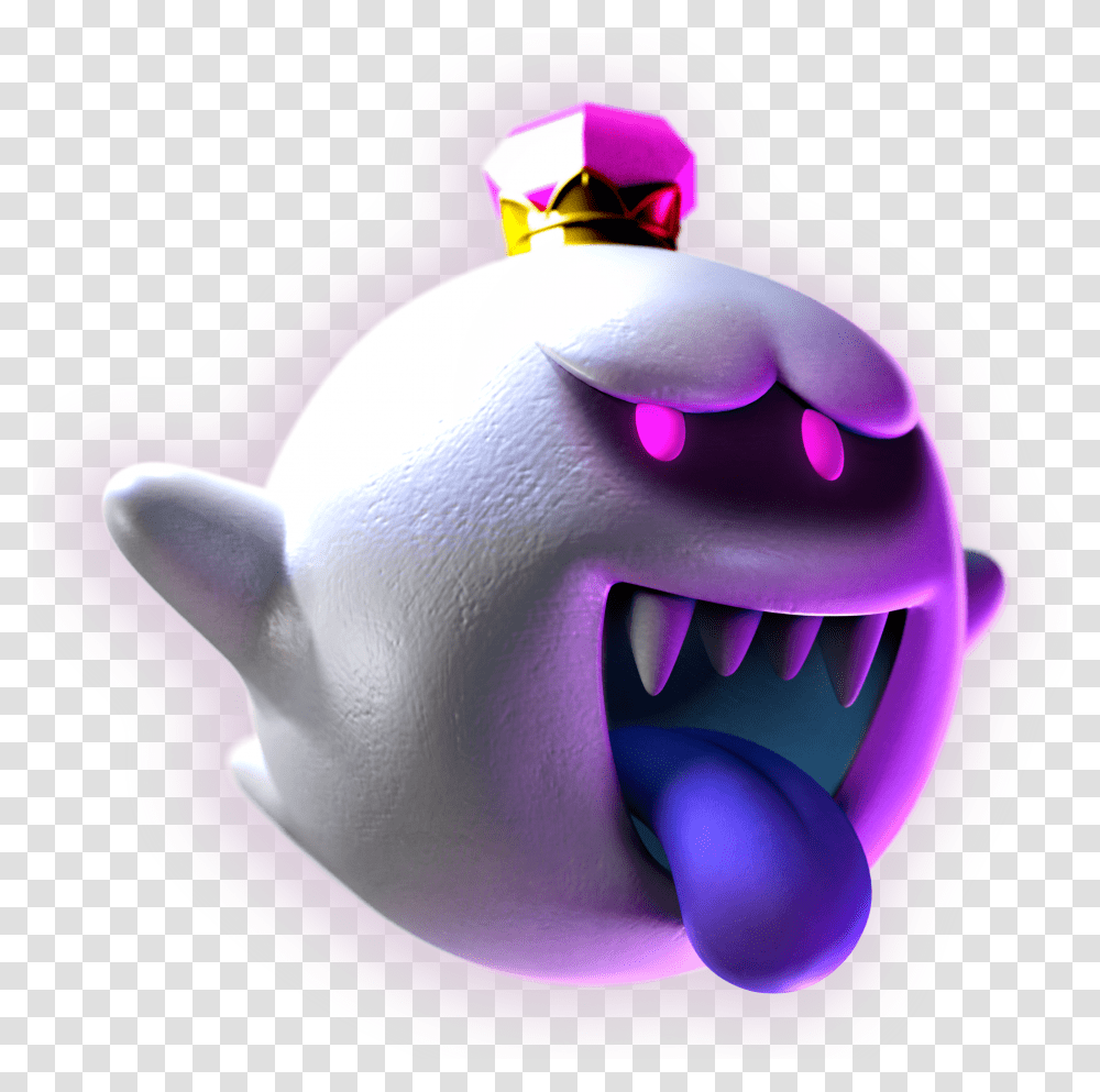 Super Mario King Boo Transparent Png