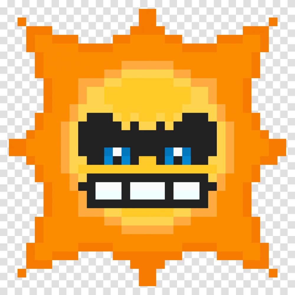 Super Mario Maker 2 Angry Sun, Pac Man, Rug Transparent Png