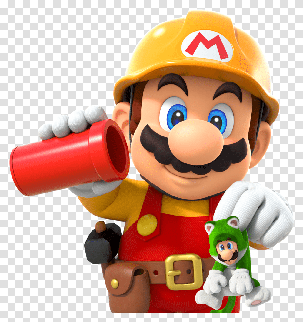 Super Mario Maker 2 Mario, Toy, Person, Human, Helmet Transparent Png