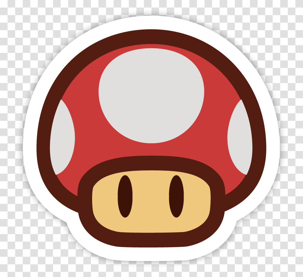 Super Mario Mushroom, Food, Rug, Label Transparent Png