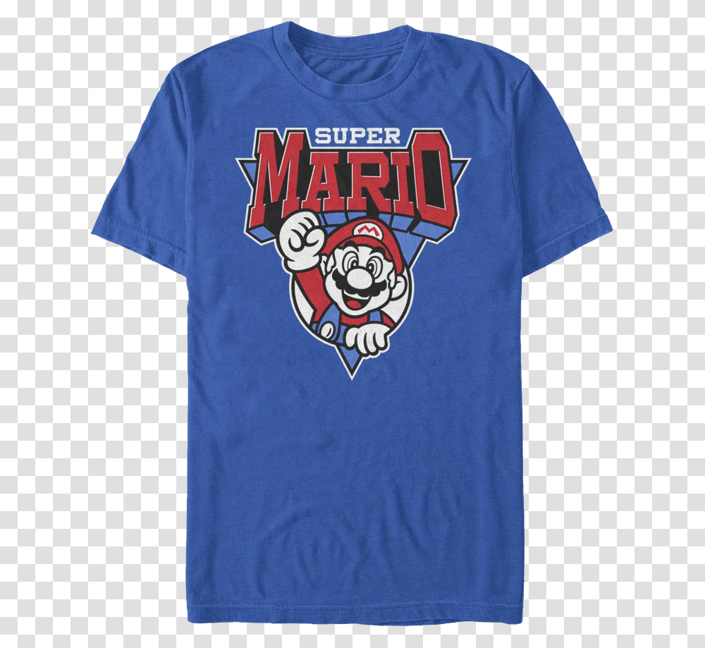 Super Mario Nintendo T Shirt Active Shirt, Apparel, T-Shirt, Sleeve Transparent Png