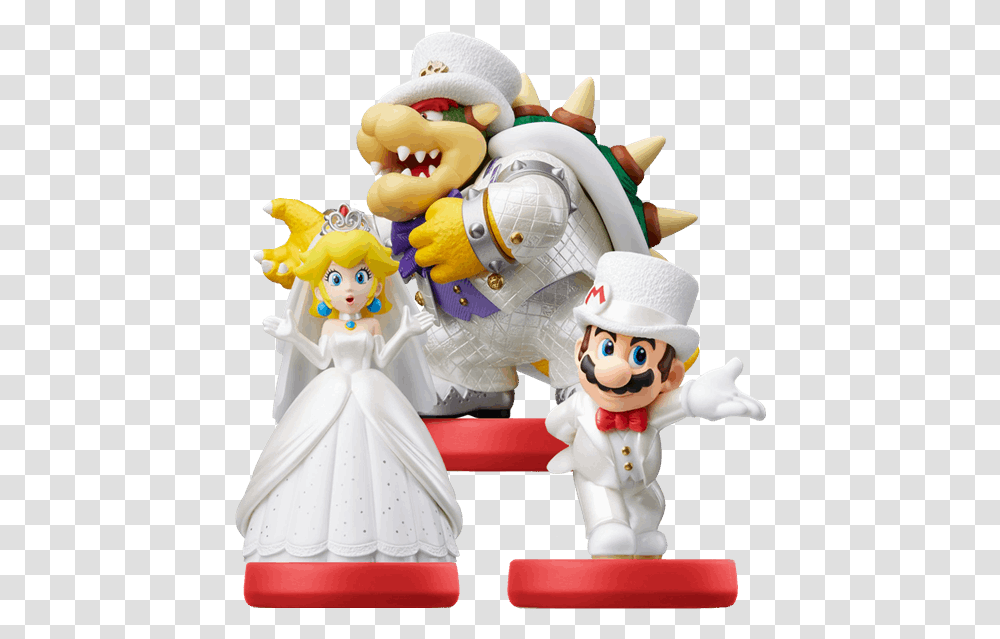 Super Mario Odyssey Bowser Amiibo, Figurine, Toy, Person, Human Transparent Png