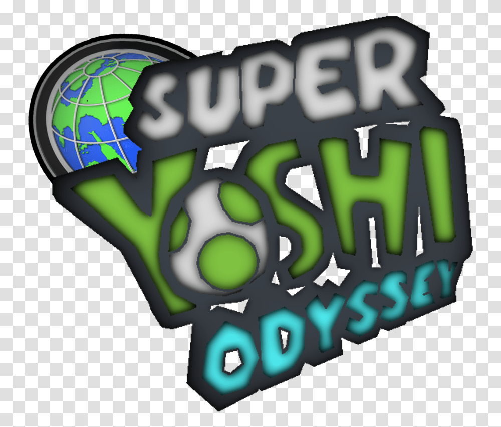 Super Mario Odyssey Logo Super Luigi Odyssey Logo, Text, Nature, Outdoors, Graphics Transparent Png