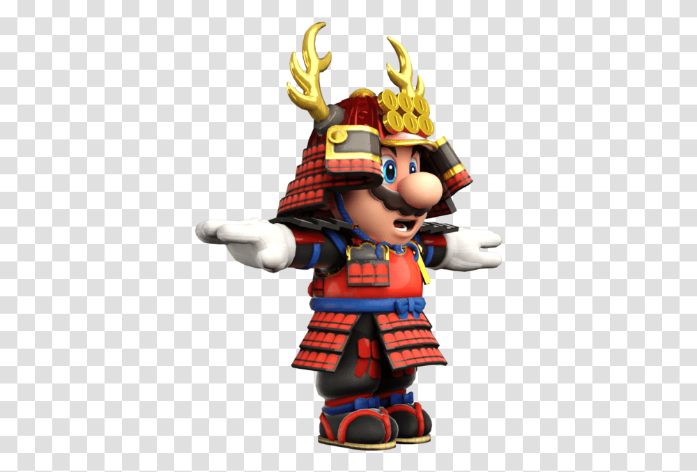 Super Mario Odyssey Samurai Outfit, Toy, Nutcracker Transparent Png