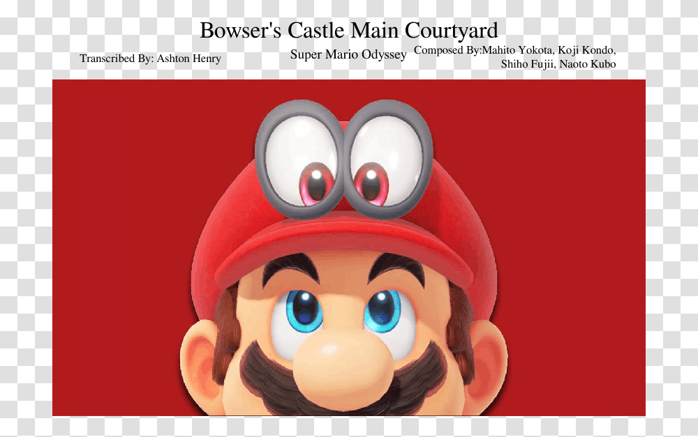 Super Mario Odyssey, Toy Transparent Png
