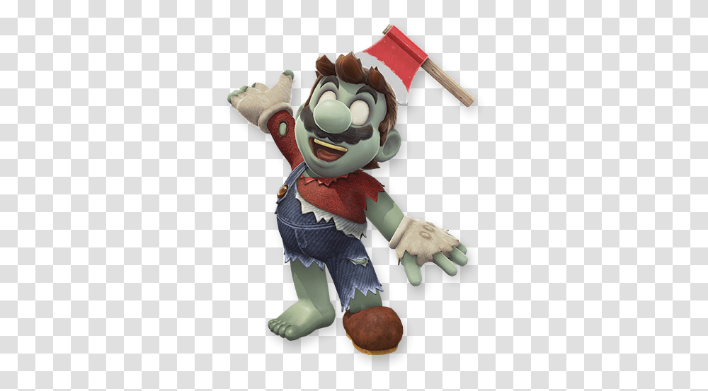 Super Mario Odyssey Zombie Mario, Toy, Figurine Transparent Png