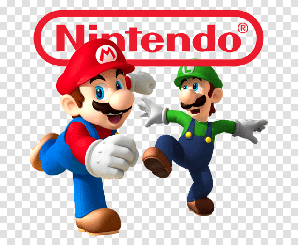 Super Mario On The Iphone Will Turn Nintendo Around Nintendo Logo With Mario, Person Transparent Png