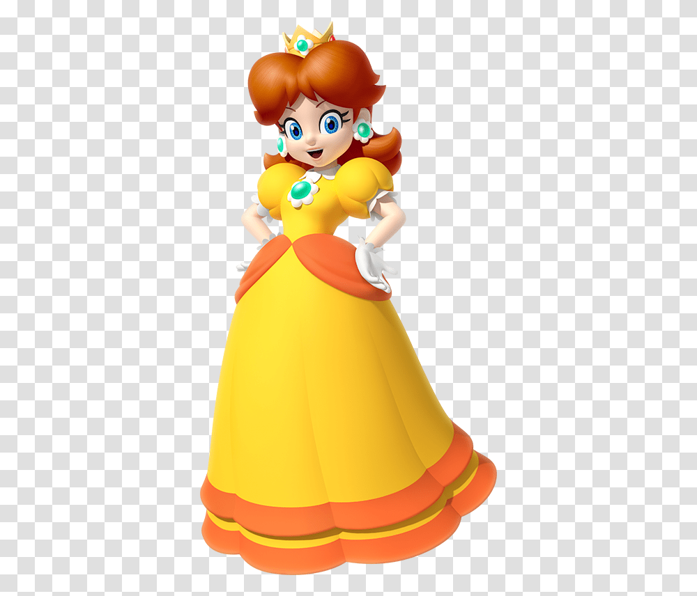 Super Mario Party Daisy, Apparel, Toy, Dress Transparent Png