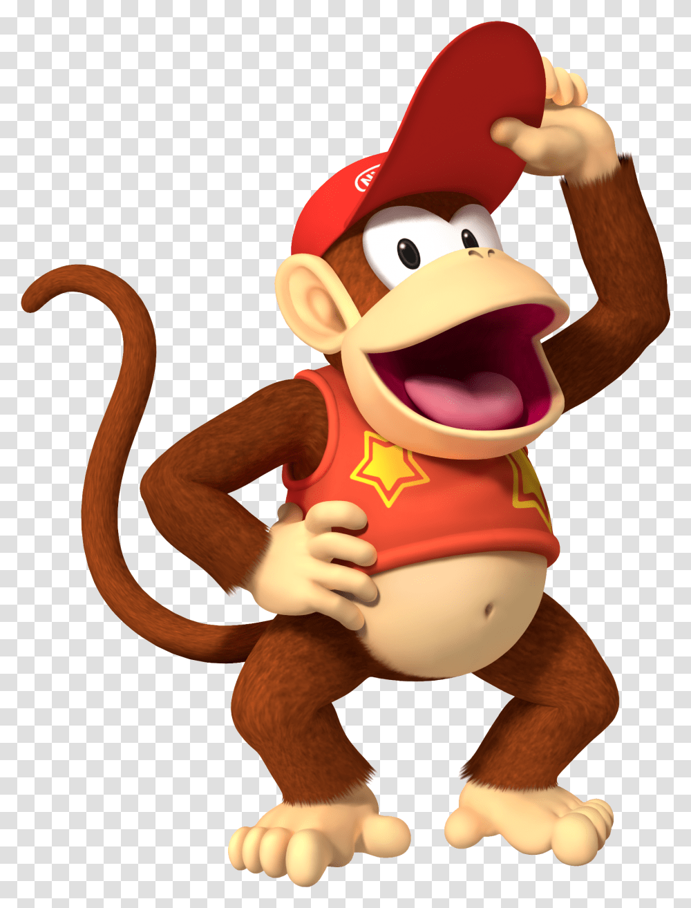 Super Mario Party Diddy Kong, Toy, Elf, Mascot, Outdoors Transparent Png