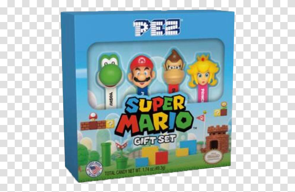 Super Mario Pez Gift Set Pez Super Mario Gift Set Transparent Png