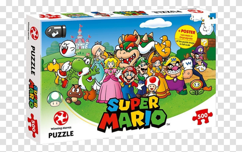 Super Mario Puzzle Transparent Png