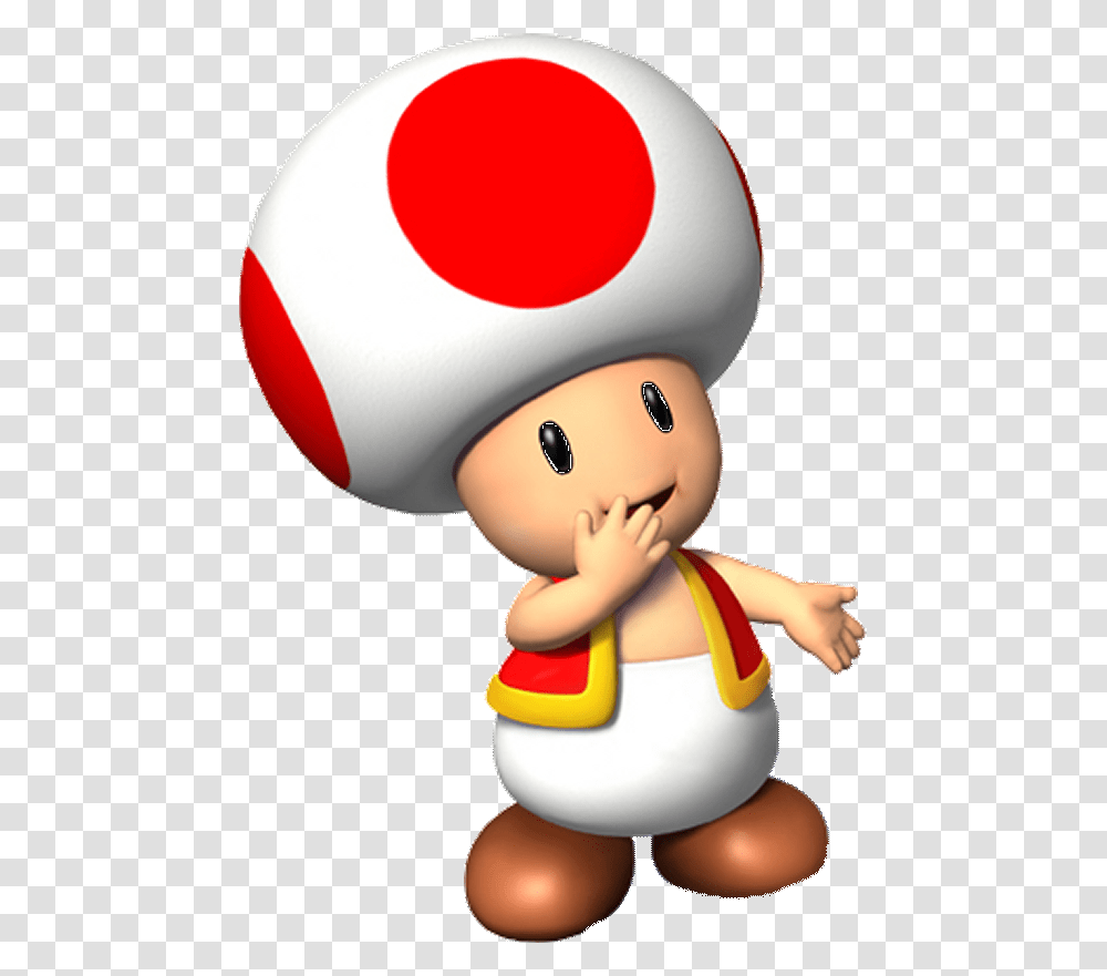 Super Mario Red Toad, Toy, Figurine, Doll, Elf Transparent Png