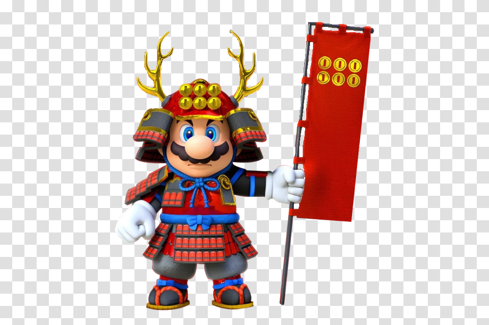 Super Mario Samurai Outfit, Toy, Nutcracker, Figurine Transparent Png