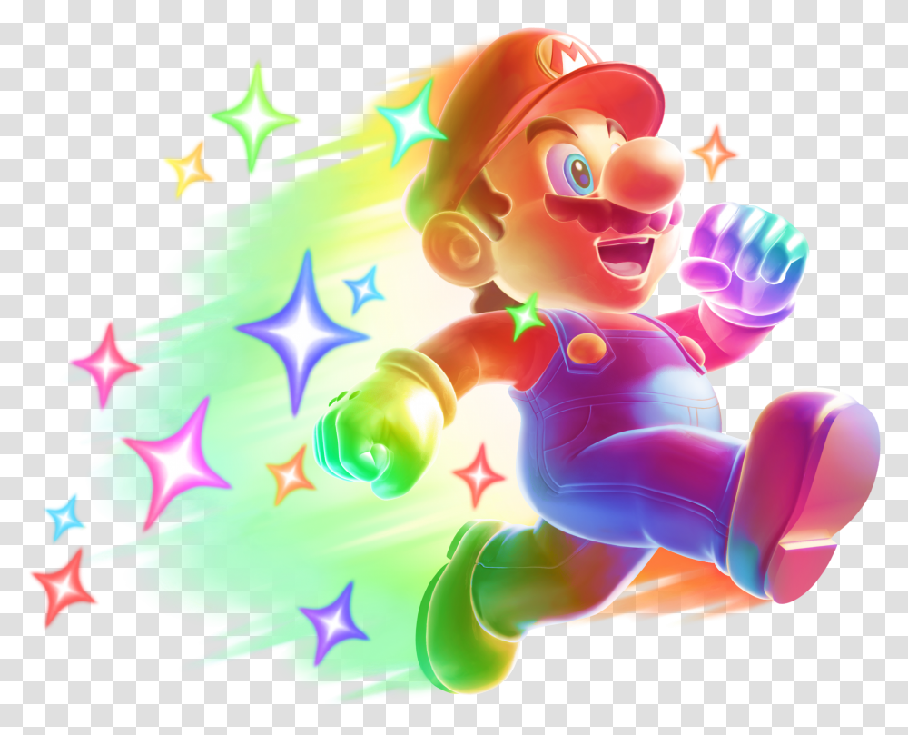 Super Mario Star Mario Transparent Png