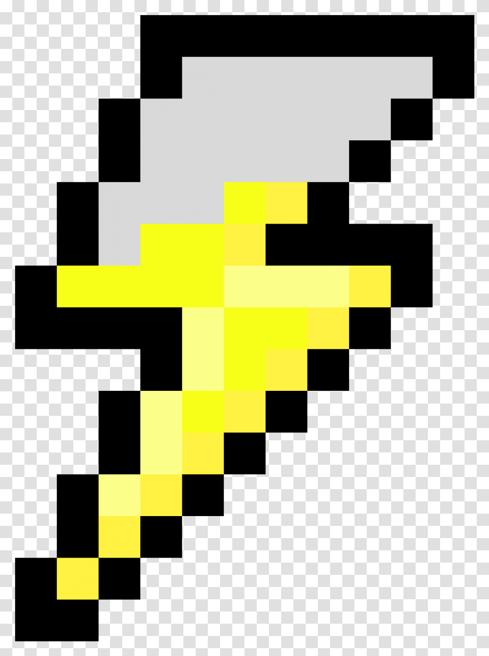 Super Mario Star Sprite Minecraft Lightning Pixel Art, Cross, Pac Man Transparent Png