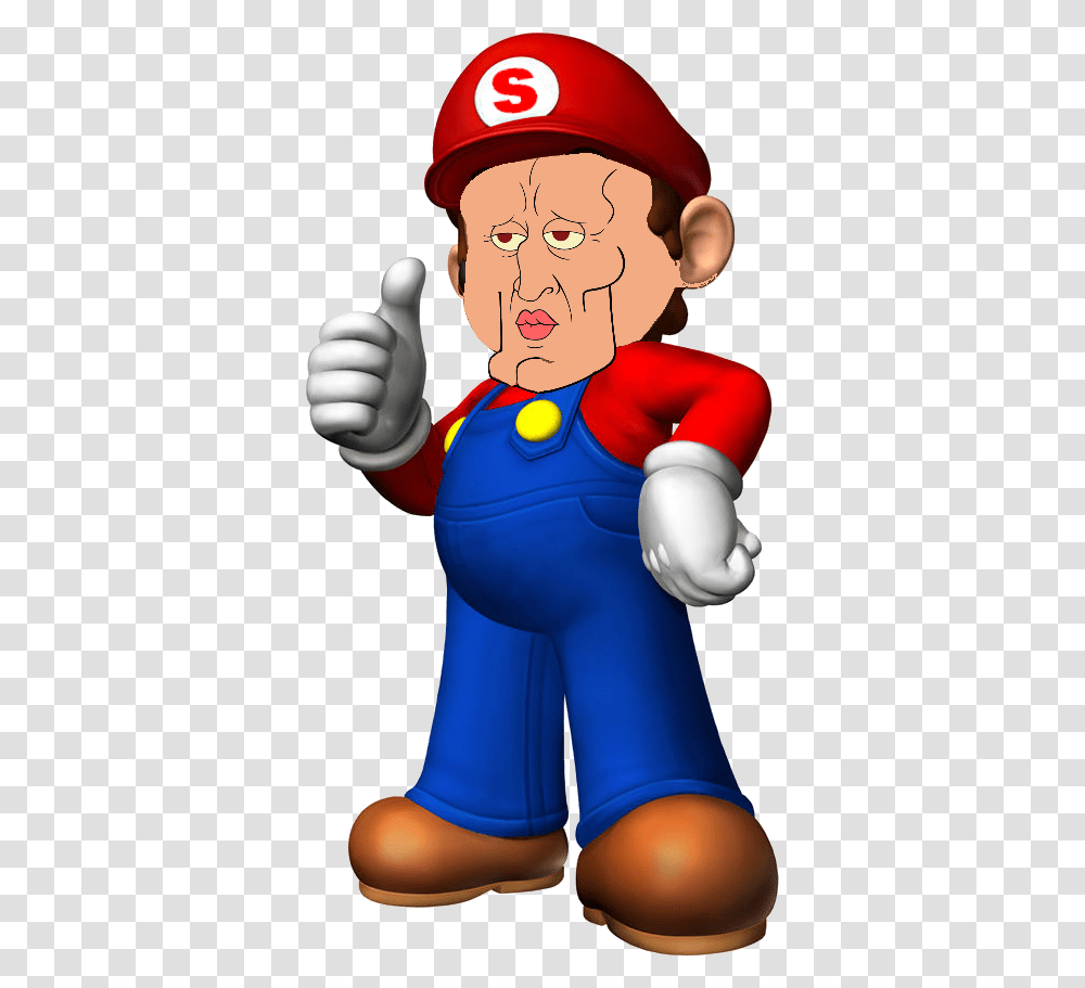 Super Mario Thumbs Up, Person, Human, Finger, Helmet Transparent Png