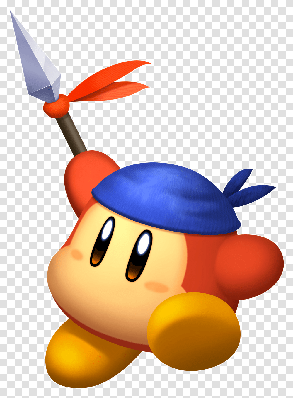 Super Mario Wacky Faces 4 Image Kirby Star Allies Waddle Dee, Outdoors, Weapon, Weaponry, Shears Transparent Png