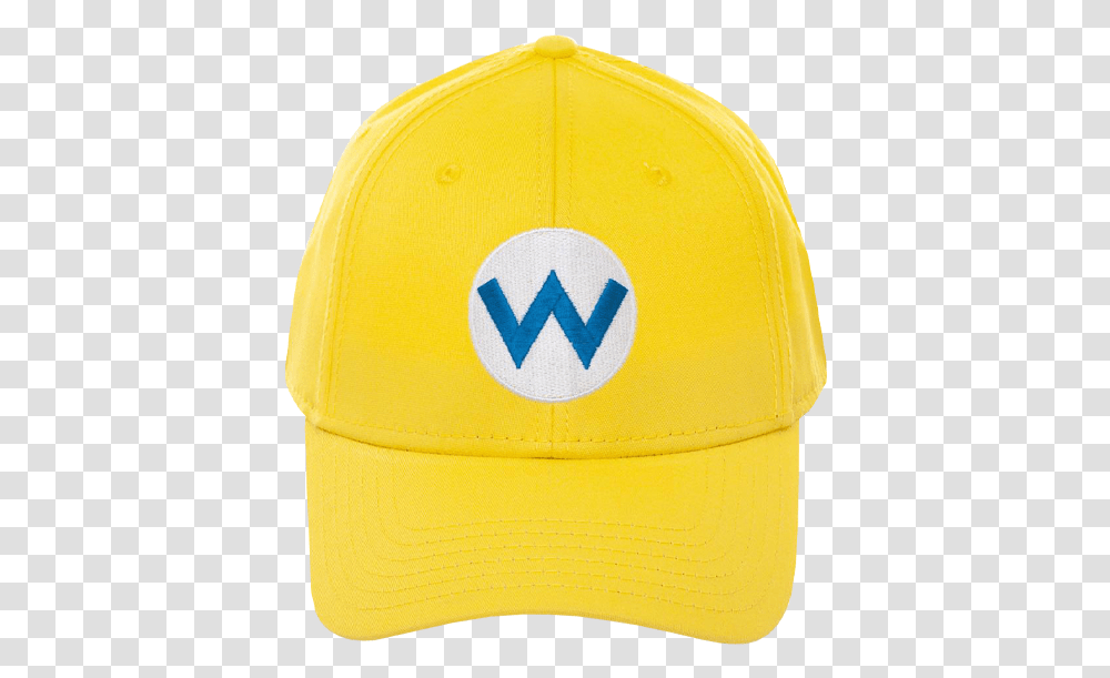 Super Mario Wario Hat For Baseball, Clothing, Apparel, Baseball Cap, Khaki Transparent Png