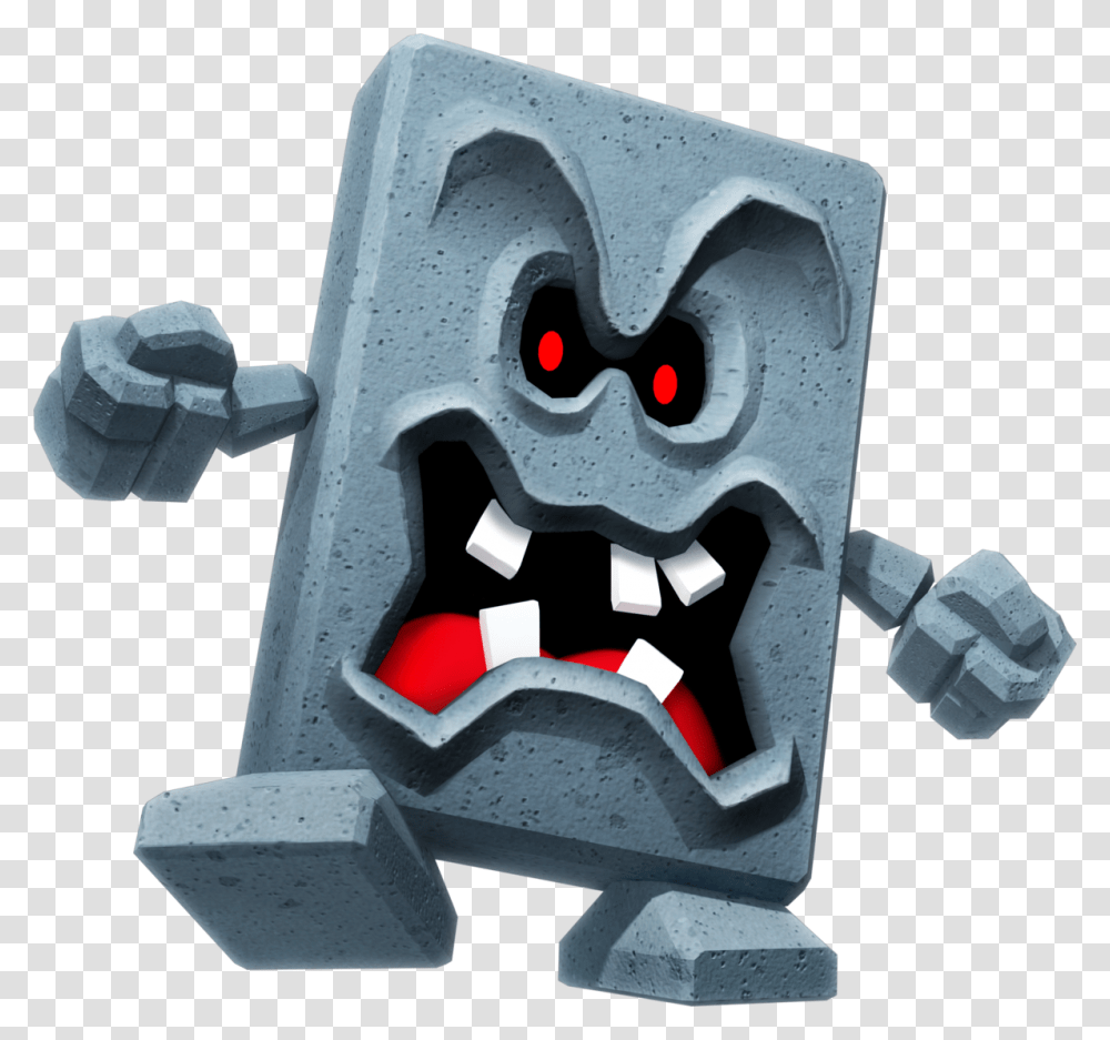 Super Mario Whomp, Robot, Cross Transparent Png