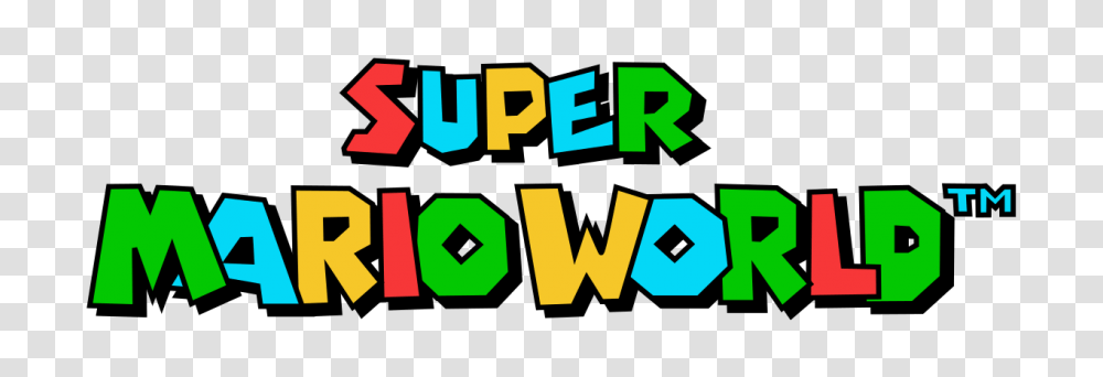 Super Mario World Game Logo, Alphabet, Recycling Symbol Transparent Png