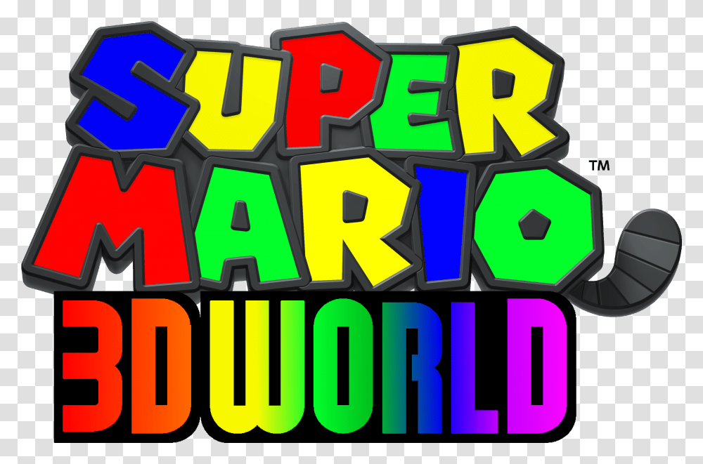 Super Mario World Logo, Word, Alphabet Transparent Png