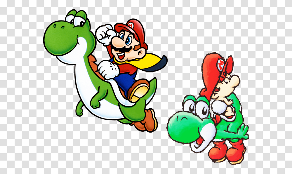 Super Mario World Mario And Yoshi, Elf Transparent Png