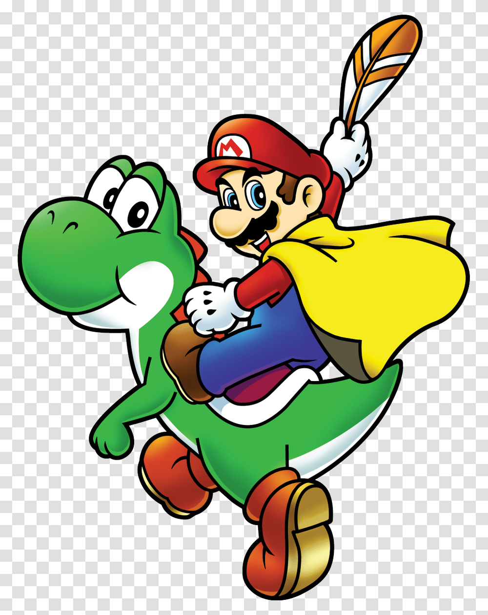 Super Mario World Mario And Yoshi, Mascot, Elf Transparent Png