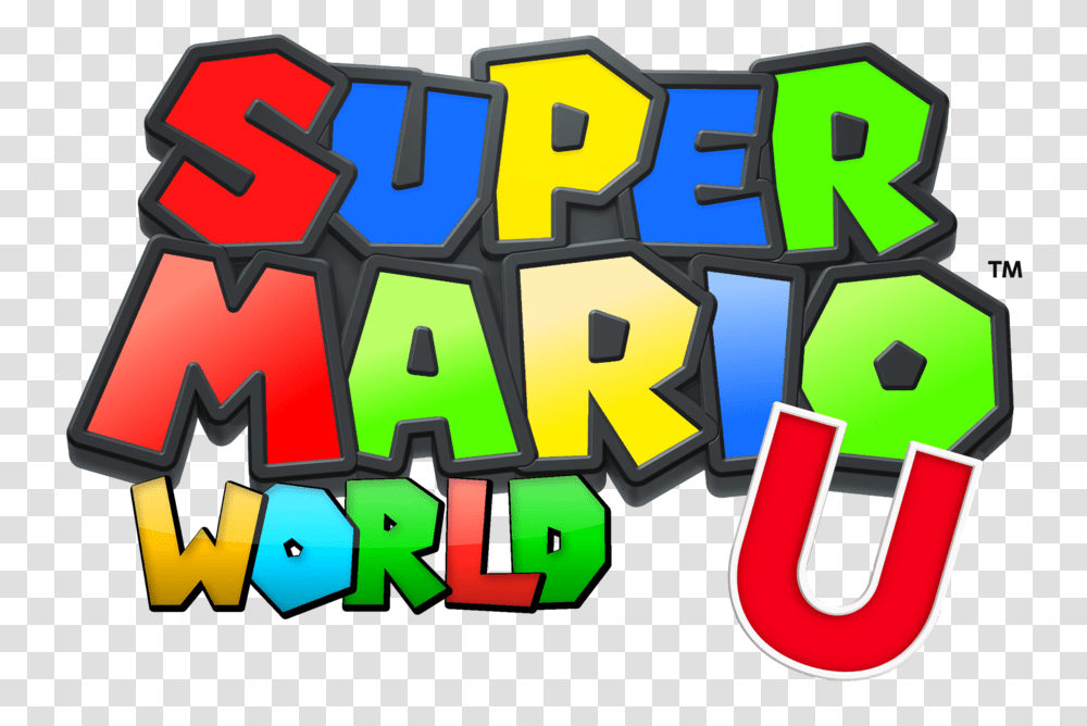 Super Mario World U Logo By Yoshigo99 On Deviant Super Mario 3d Land, Pac Man, Dynamite, Bomb, Weapon Transparent Png