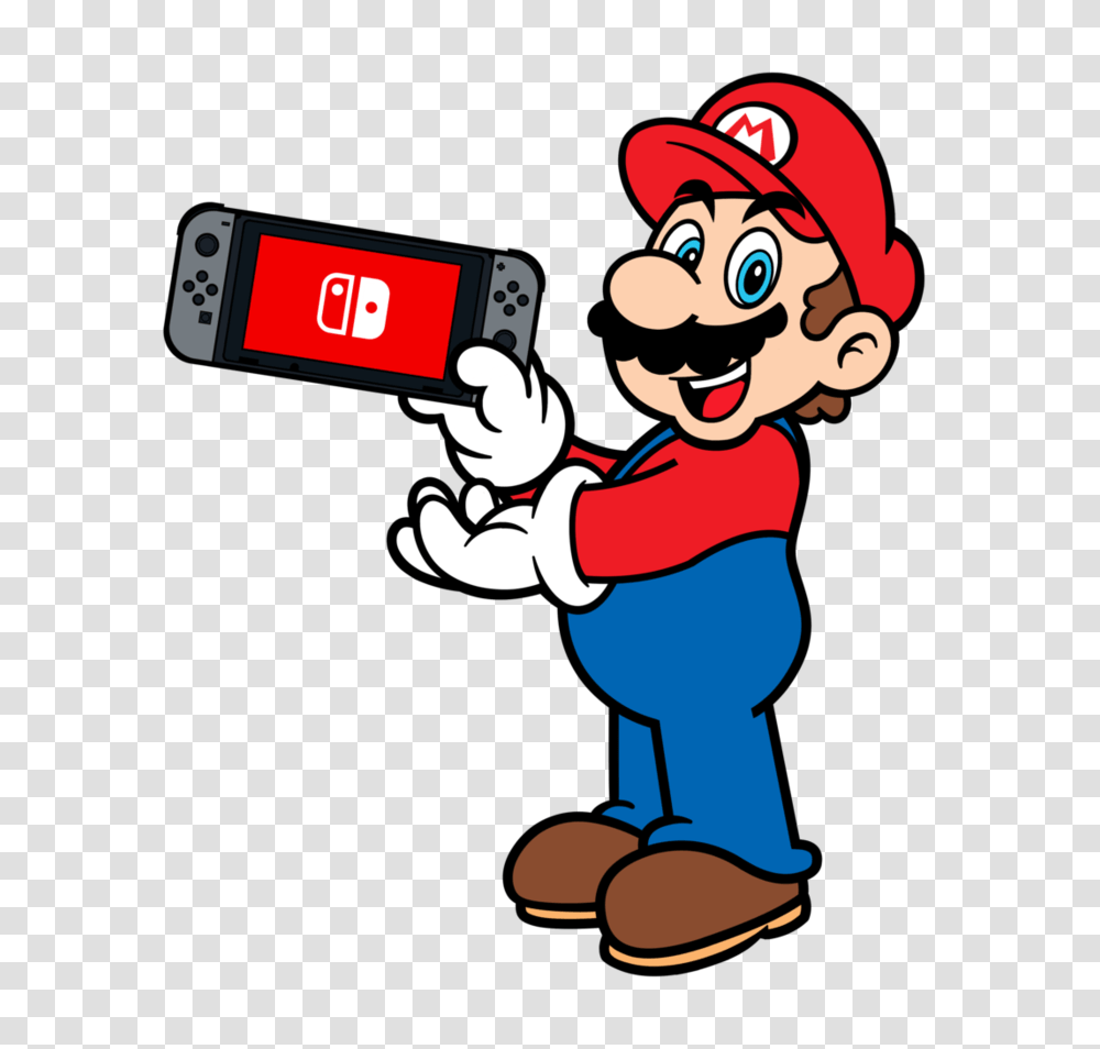 Super Mario X Nintendo Switch Transparent Png