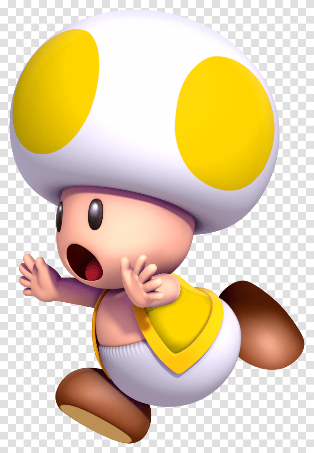 Super Mario Yellow Toad, Balloon, Outdoors, Nature, Egg Transparent Png