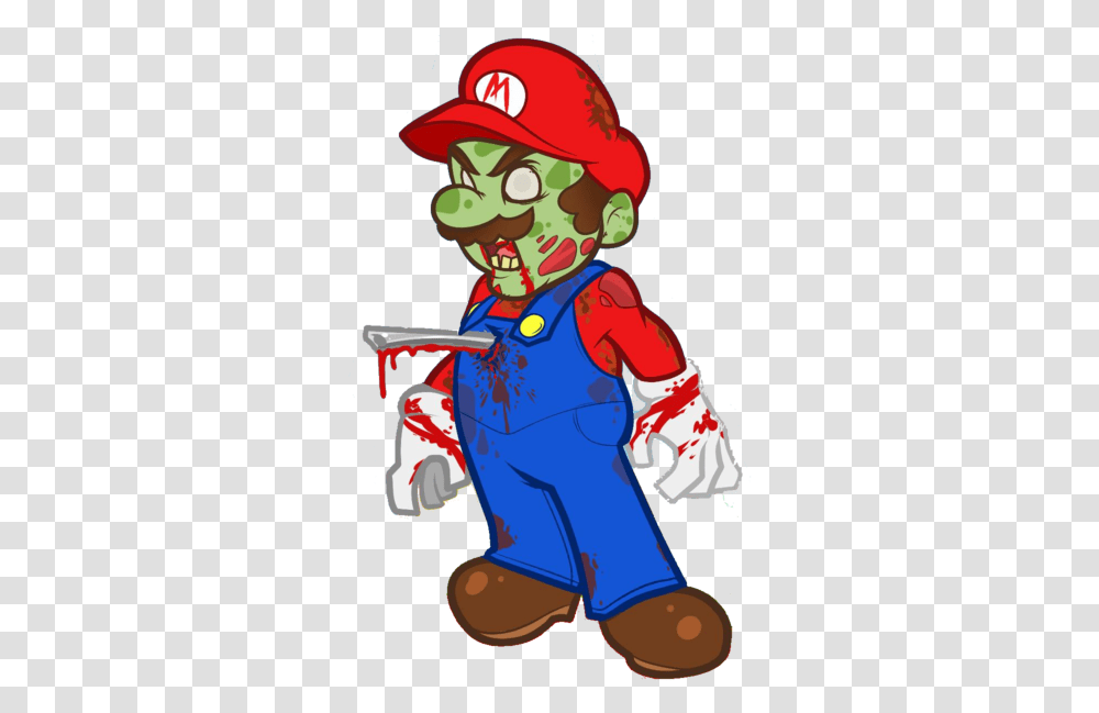 Super Mario Zombie, Person, Human, Performer Transparent Png