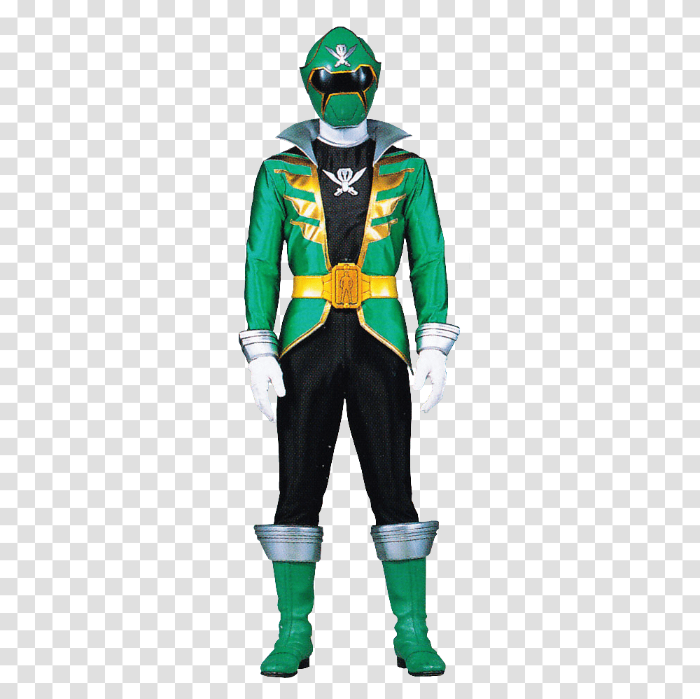 Super Megaforce Green Power Ranger Red Megaforce, Costume, Person, Sleeve Transparent Png