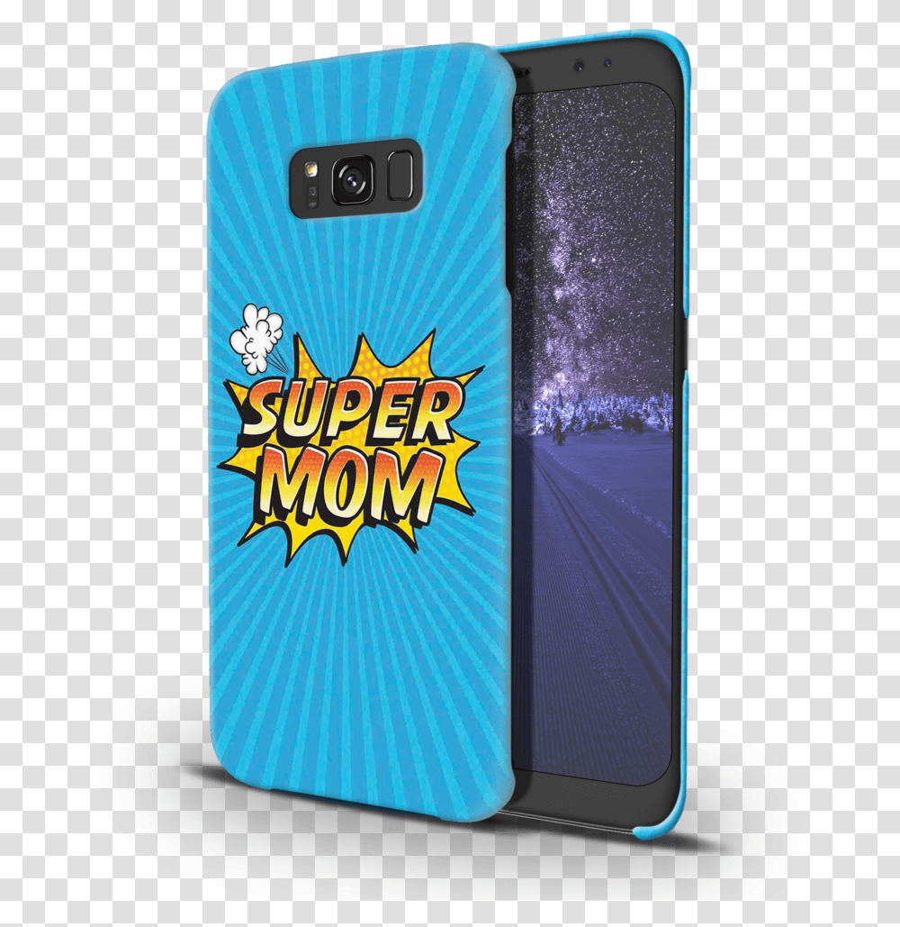 Super Mom Pop Art Cover Case For Samsung Galaxy S8 Mobile Phone Case, Electronics, Cell Phone, Iphone Transparent Png