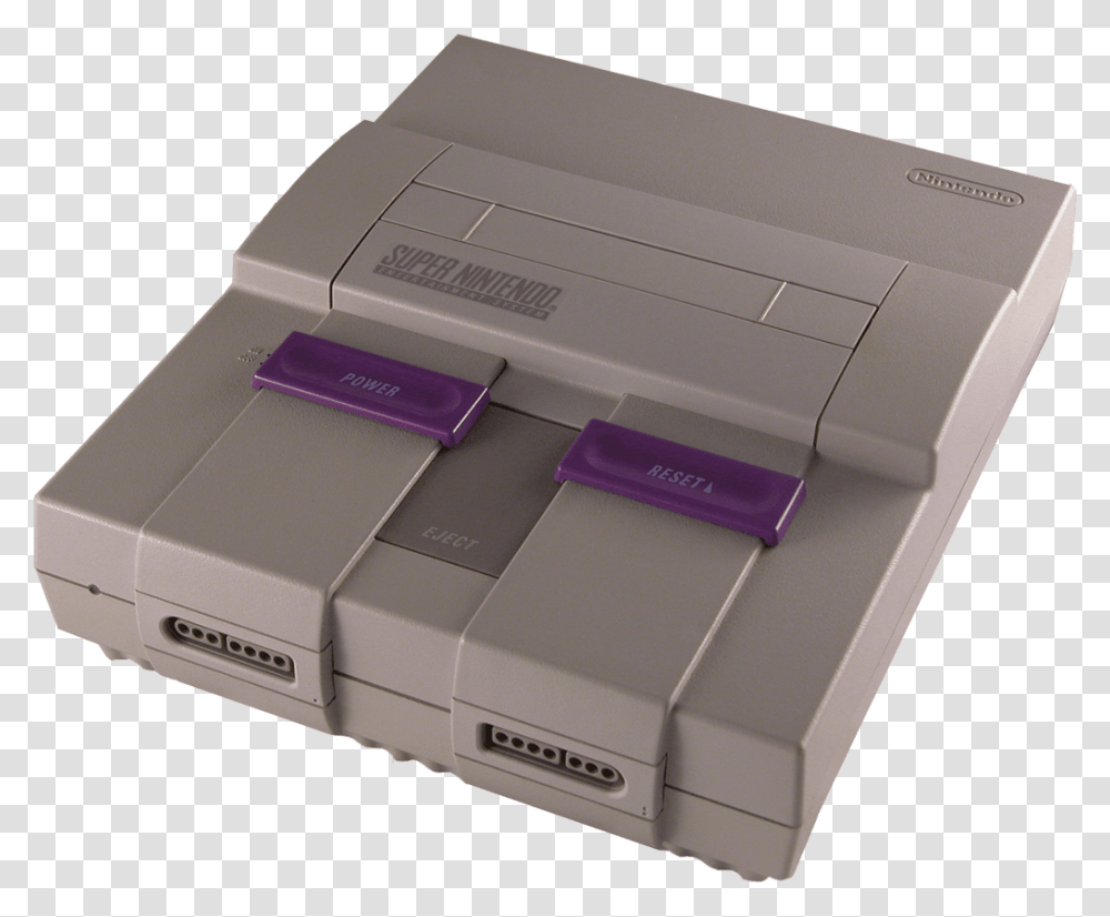 Super Nintendo, Box, Machine, Printer, Electronics Transparent Png