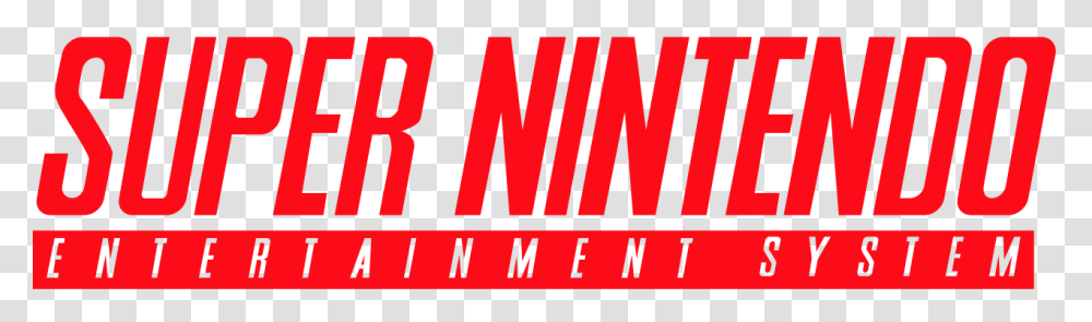 Super Nintendo Entertainment System Logo, Word, Alphabet, Label Transparent Png