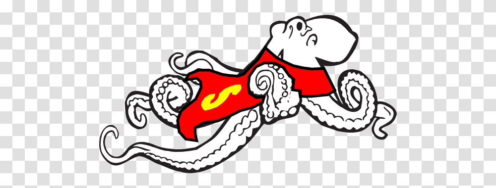 Super Octopus Clip Art, Rope, Life Buoy Transparent Png