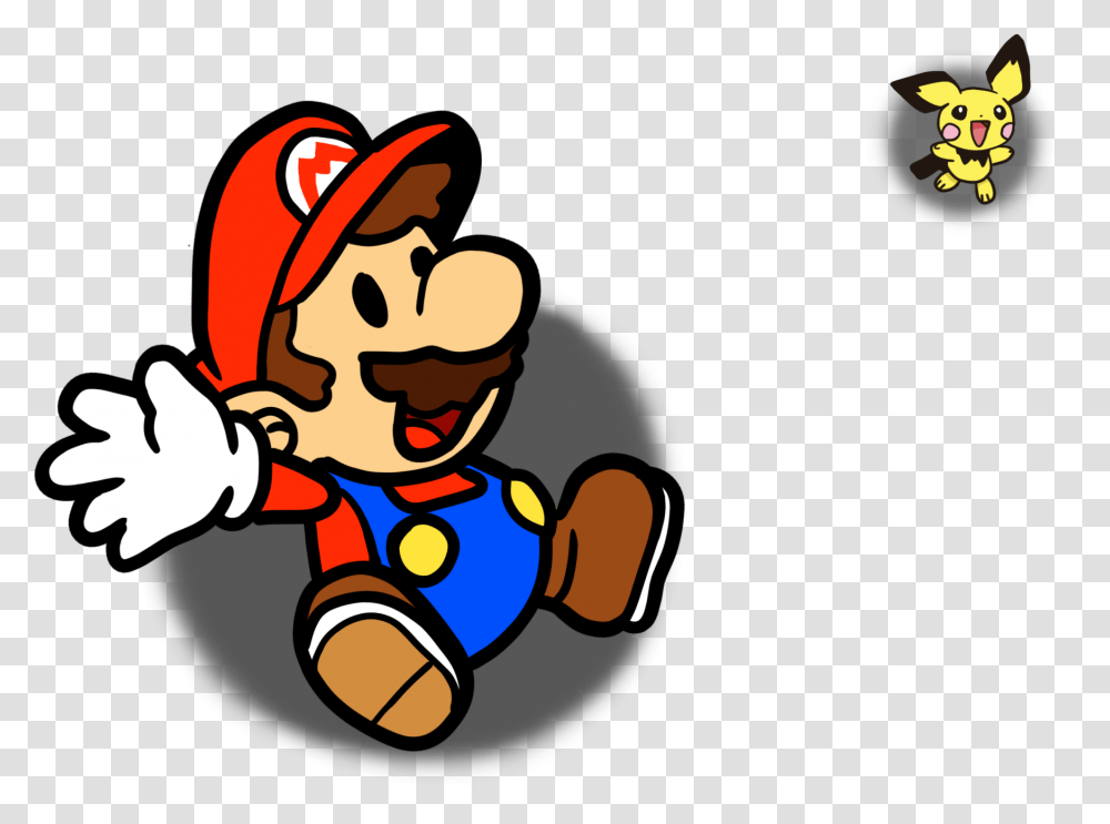 Super Paper Mario, Super Mario Transparent Png