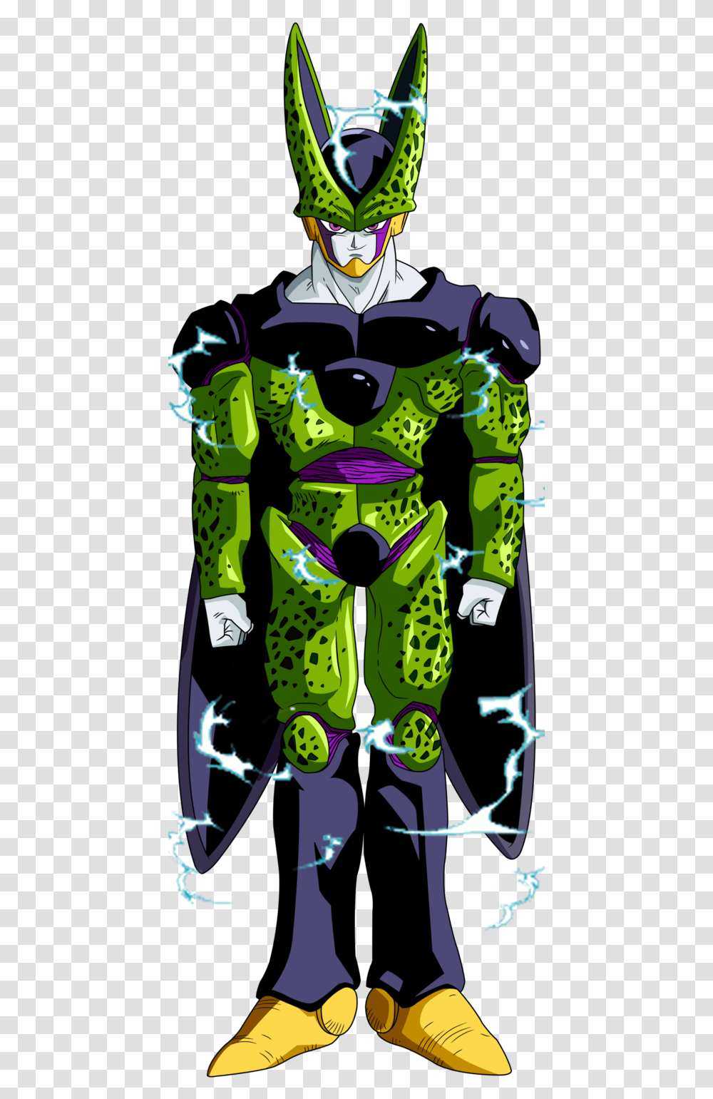 Super Perfect Cell Dragon Ball Z Cell Full Body, Person, Crowd Transparent Png