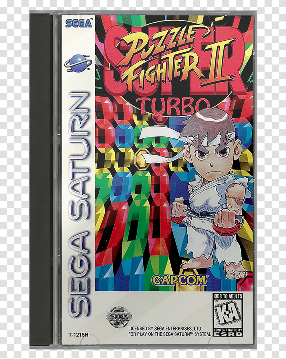 Super Puzzle Fighter 2 Turbo Sega Saturn, Poster, Advertisement, Flyer, Paper Transparent Png