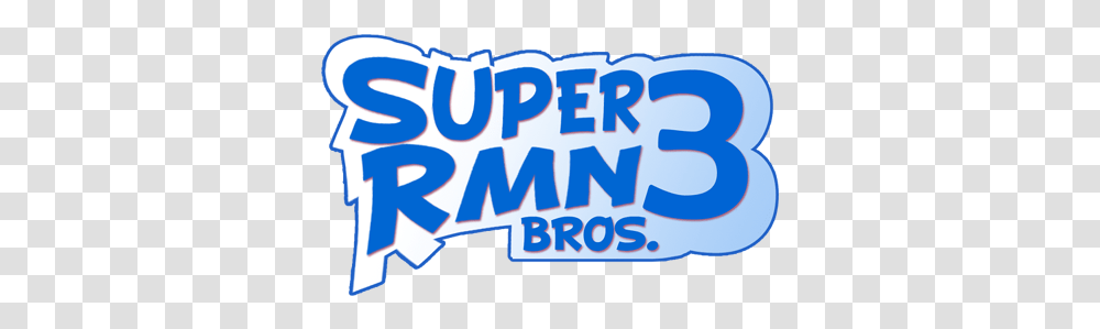 Super Rmn Bros 3 An Indie Platformer Game For Mario Big, Word, Text, Bazaar, Market Transparent Png
