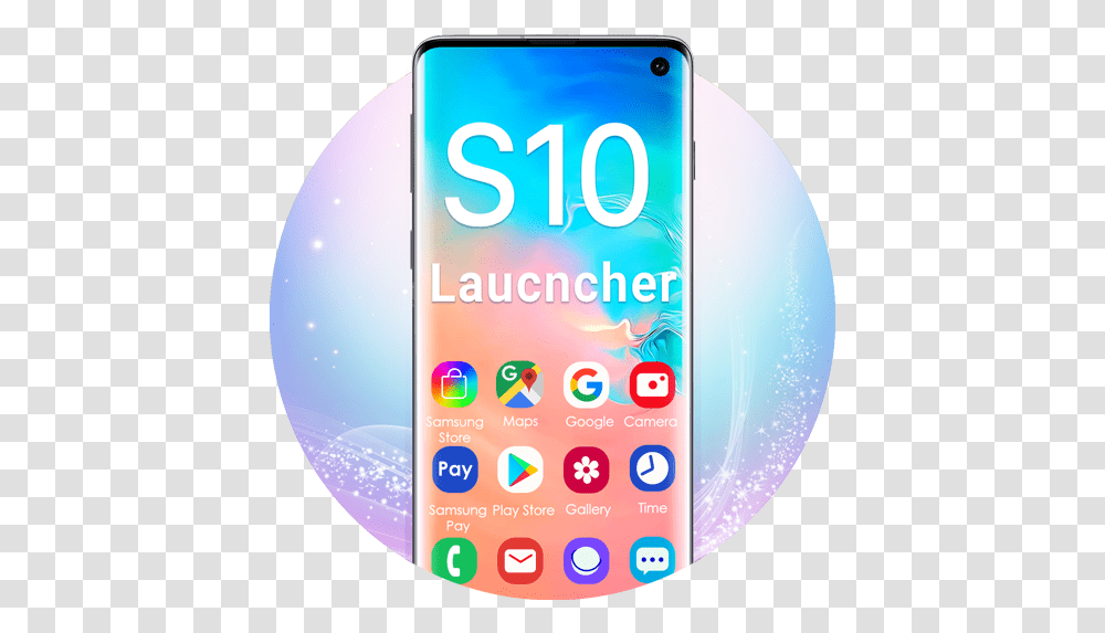 Super S10 Launcher Icone Camera Samsung S10, Mobile Phone, Electronics, Cell Phone, Word Transparent Png
