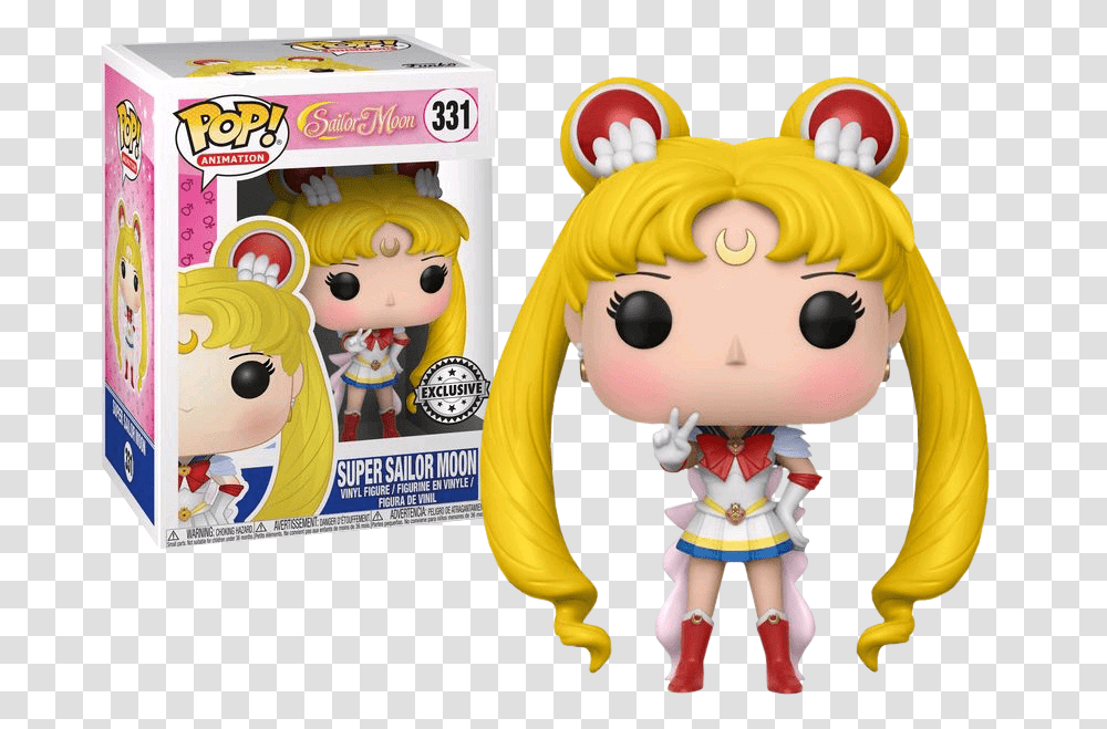 Super Sailor Moon Funko Pop, Toy, Doll, Head Transparent Png