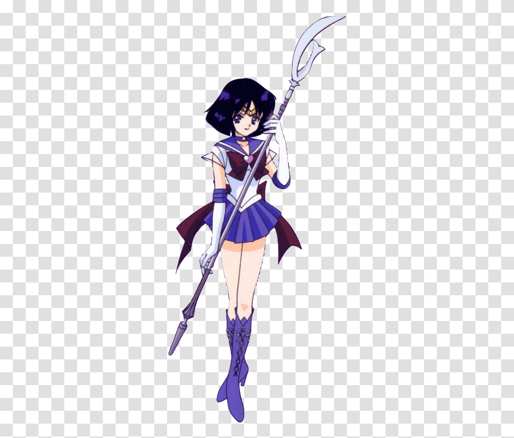 Super Sailor Saturn, Costume, Person, Manga, Comics Transparent Png