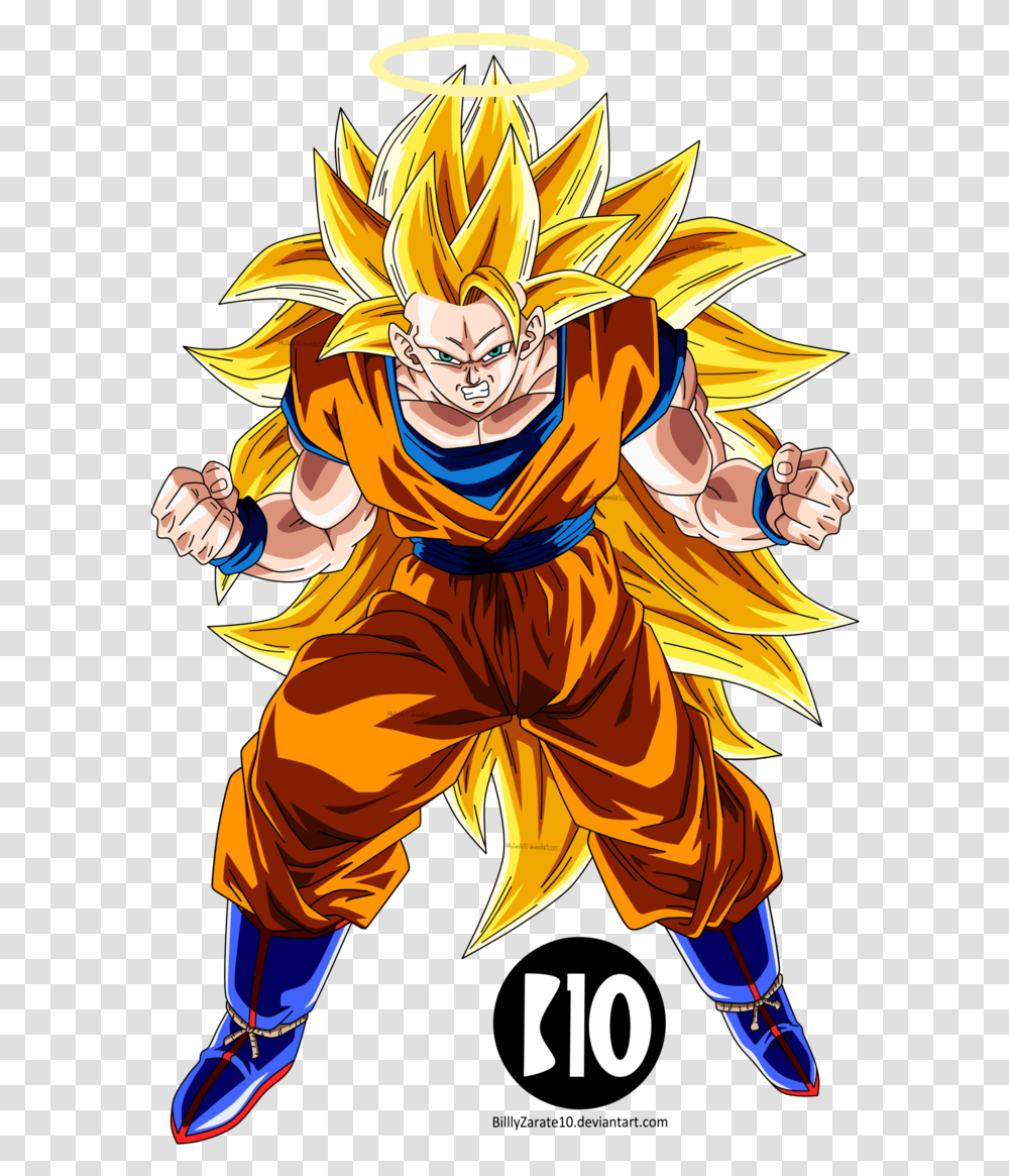 Super Saiyan 3, Comics, Book, Manga, Person Transparent Png