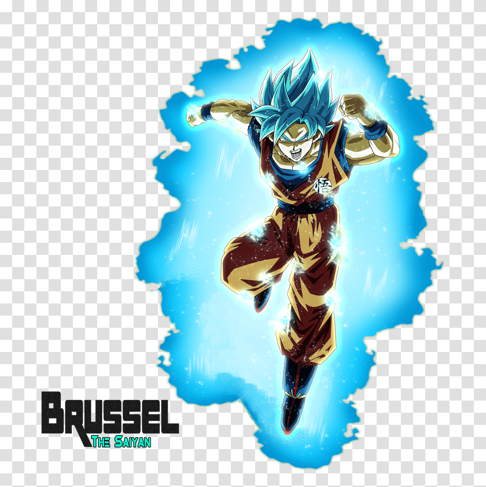 Super Saiyan Blue Aura Goku Super Saiyan Blue, Alien, Statue Transparent Png
