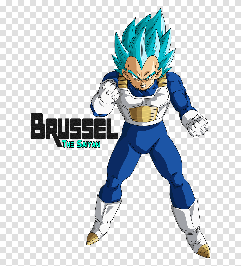 Super Saiyan Blue Vegeta Brussel, Person, Human, Apparel Transparent Png
