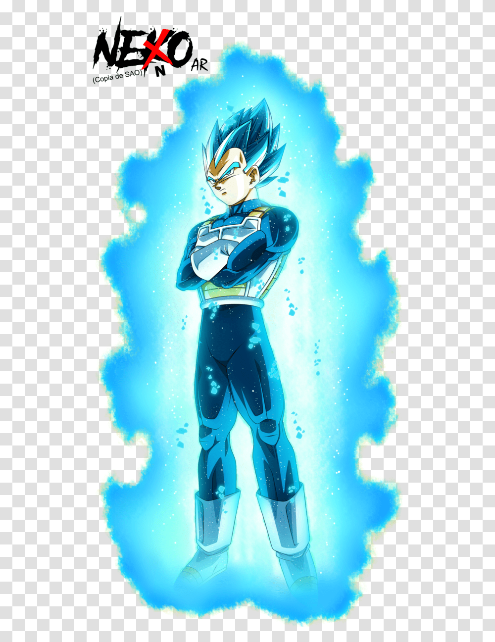 Super Saiyan Blue Vegita By Nekoar Goku Super Saiyan Blue Aura, Person, Outdoors Transparent Png